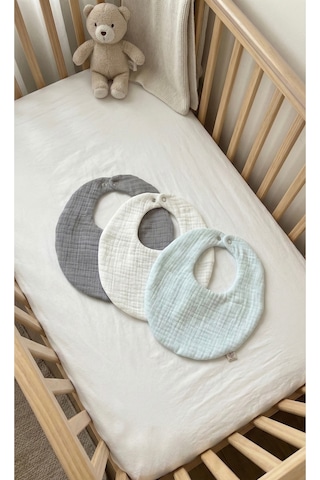 Oval 3 Lü %100 Pamuk 8 Katlı Müslin Mama Önlüğü Salya Önlüğü Yakalık Oval 3 Lü %100 Pamuk 8 Katlı Müslin Mama Önlüğü Salya Önlüğü Yakalık