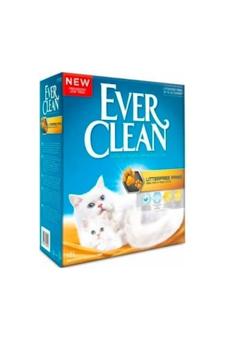 Ever Clean LitterFree Paws İz Bırakmayan Kalın Taneli Topaklaşan Kedi Kumu 10 L