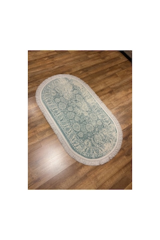 Daphne 10305a Mavi Oval Halı