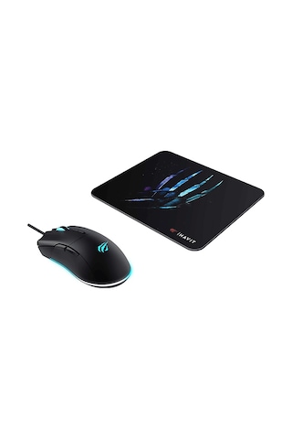 Havıt Ms1037cm Oyuncu Mouse Ve Mouse Pad Siyah