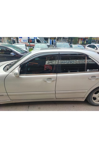Mercedes W210 E Kasa Uyumlu Cam Rüzgarlığı 4 Lü Set