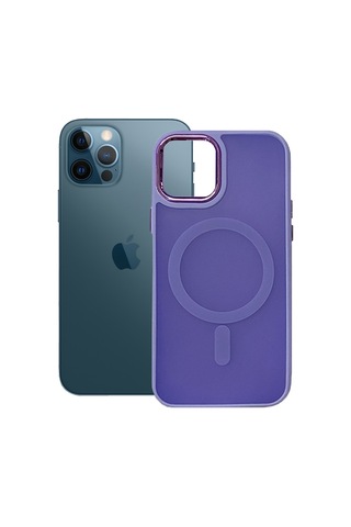 Apple Uyumlu iPhone 12 Pro Max Kılıf Freyax Seri Magsafe Özellikli Silikon Kapak
