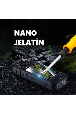 Insta360 X4 Aksiyon Kamera Uyumlu 4 Adet Şeffaf Ekran Koruyucu Nano Jelatin