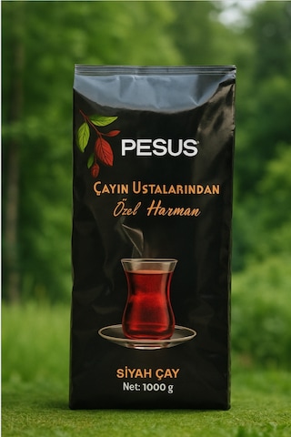 Pesus Özel Harman Dökme Siyah Çay 1 KG