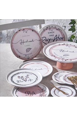 Fecra Rosy 19 Parça Sunum Ve Servis Seti