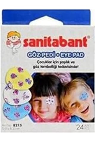 Sanitabant Çocuk Göz Pedi 24'lü