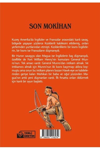 Son Mohikan - James Fenimore Cooper - Aperatif Kitap