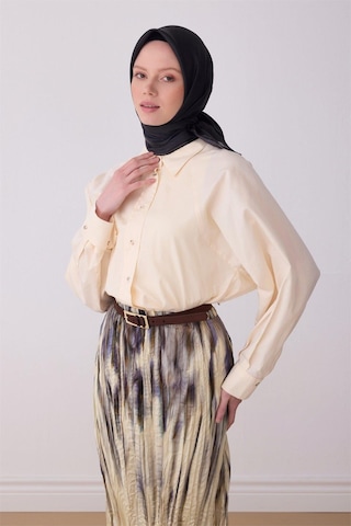 Belli İpek Eşarp - 4305-50 Siyah Twill