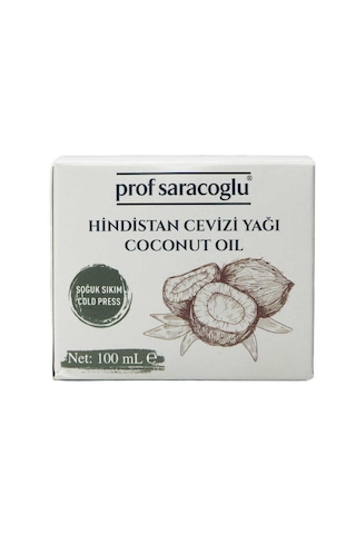 Soğuk Sıkım Hindistan Cevizi Yağı 100 Ml