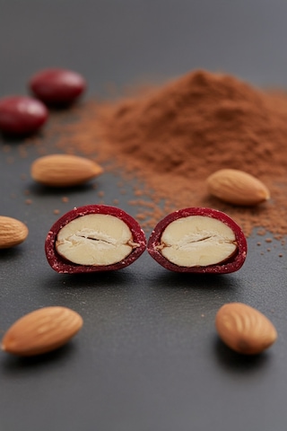 Narlı Badem Draje - İri Badem Ve Nar Lezzeti 500gr