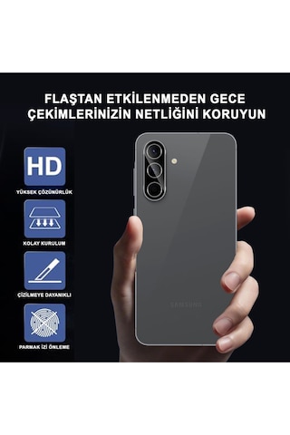 Samsuıng Galaxy A26 Uyumlu Kamera Lens Koruyucu Dayanıklı Kamera Koruyucu