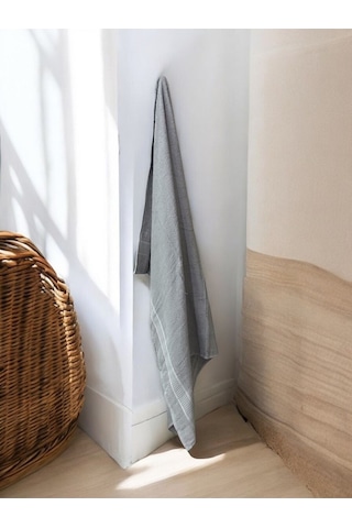Muteks Büyük Boy Banyo Havlusu, Duş Havlusu, Tek Silgi 95 X 145cm Gri