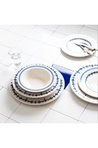 Porser Blue Orbit 24 Parça Yemek Takımı