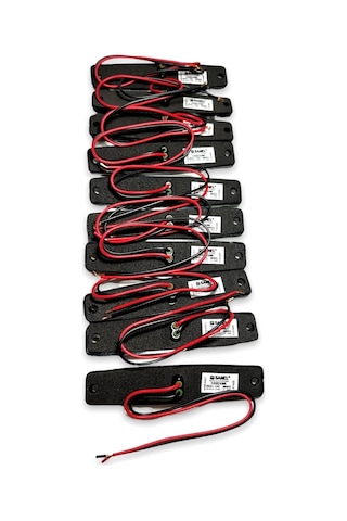 Ahmet Otomotiv Sanel 10 Adet 6 Ledli Beyaz Parmak Led 24v Lamba Basamak Aydınlatma