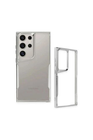 Samsung Galaxy S25 Ultra Kılıf Boyi Silikon Kapak - Derin Mor