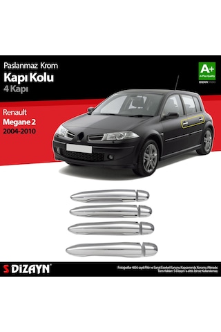Renault Megane 2 Krom Kapı Kolu 4 Kapı 2004-2010