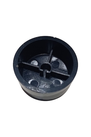 15 Adet Plastik Siyah Ses Kontrol Pot Başlığı 35x18mm 6mm D Tip Mile Uygun