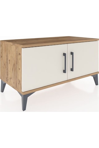 Hyperion Şifonyer Tek Raflı 2 Kapaklı 88x44x48 Çam-aytaşı Çam