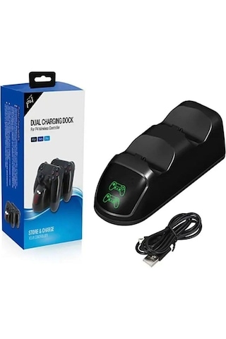 Tp4-889 Ps4 Kol Dualshock 4 Uyumlu Led Göstergeli Şarj İstasyonu