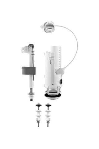 VitrA Plus 330b-4110 Çift Basmalı Rezervuar İç Takımı Beyaz