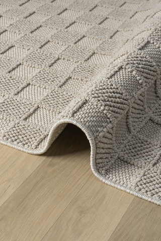 Fizy Bej Multi Halı Loop Sisal Halı Modern Dokuma Oturma Odası Salon Halısı 13795b Multi
