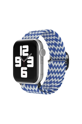 Mey Najmaddin Watch 38mm Star Kordon - Zigzag Beyaz-mavi Najmaddin