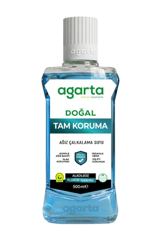Agarta 500 ML Ağız Bakım Suyu Tam Koruma Alkolsüz