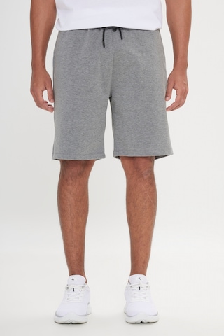 AC&Co / Altınyıldız Classics Erkek Grı Melanj Standart Fit Günlük Rahat Spor Örme Şort GRI MELANJ