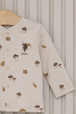 U.S. Polo Assn. U.s. Polo Assn Erkek Bebek Krem Takım 5274-45846 Krem