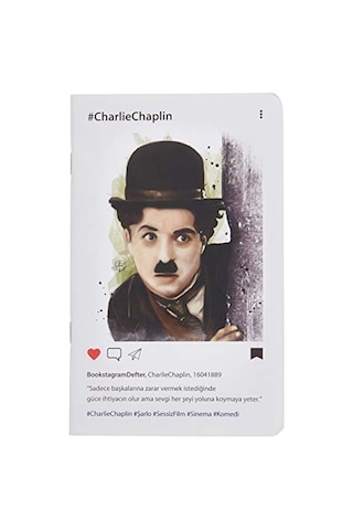 Charlie Chaplin Bookstagram Defter