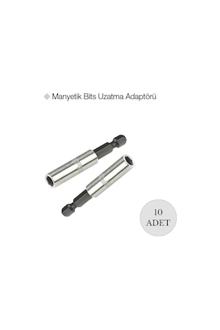 Gfb 2560 Manyetik Bits Uzatma Adaptörü 60 Mm - 10'lu Paket