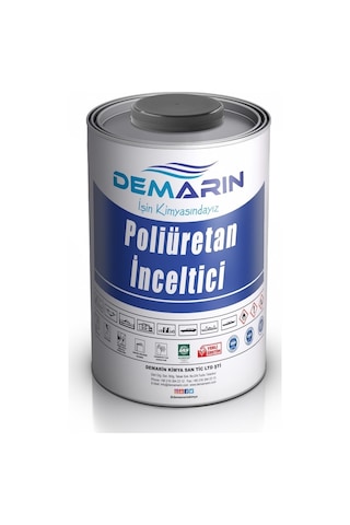 Demarin Poliüretan Tiner 1 KG Demarin Poliüretan Tiner 1 KG