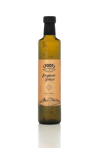 1001 Çiftliği Enginar Sirkesi 500ml - Doğal Fermanyasyon