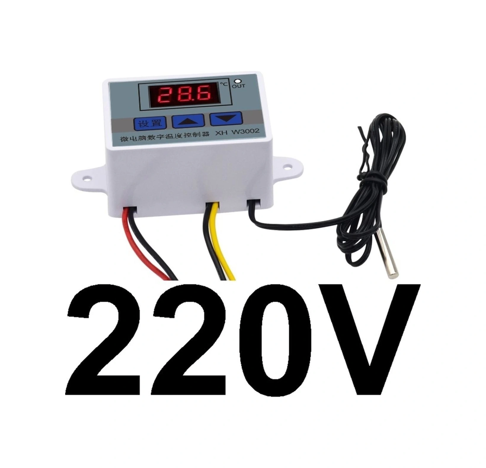W3002-220v 10a Dijital Termostat Kuluçka Makinalarına Uygun Hassas