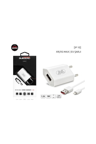SUBZERO İP10 HOME CHARGER 1,2A LIGHTNING ŞARJ