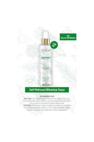 Natucare Güçlendirici %100 Saf Biberiye Suyu 150 Ml