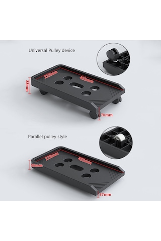 Sones 036-1 Tekerlekli Masaüstü Bilgisayar Ana Bilgisayarı, Özellik: Paralel Tekerlek Kayısı