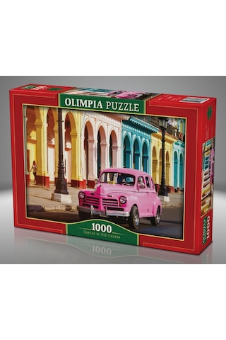 Olimpia Puzzle 1000 Parça Eski Havana'Da Günbatımı