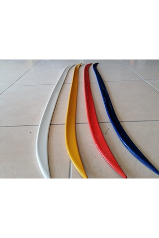 OtoÇizgi Renault Symbol 2013 Sonrası Bagaj Üstü Spoiler Piano Black-Beyaz OtoÇizgi