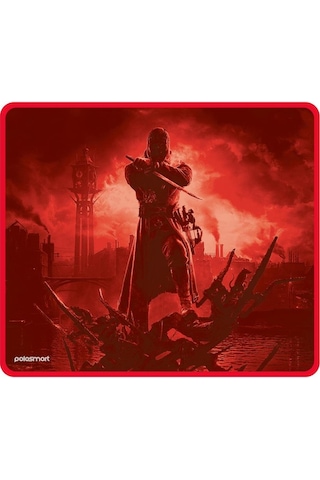 Polosmart PGM25 Kablolu Gaming Mouse & Mouse Pad Kırmızı