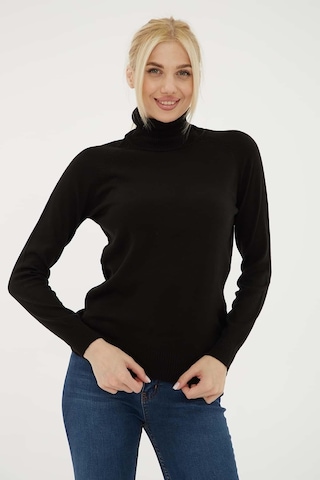 Fashion Friends Kadın Kazak Siyah 23k0401k1 24ke21000008 E2105 Siyah