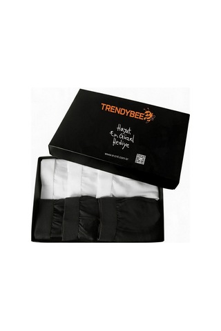 Cnt Erkek Boxer Likralı 6'lı Premium Paket Karışık2 Karışık2