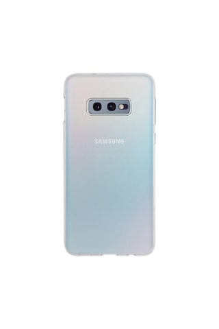 Samsung Galaxy Uyumlu S10E 1mm Silikon Şeffaf Kapak