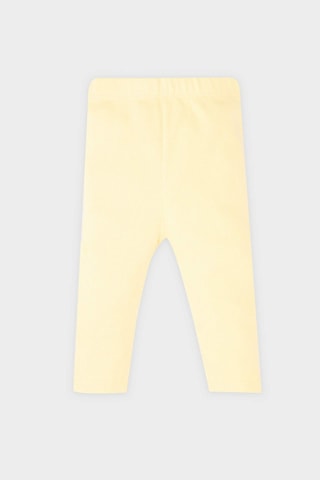 DeFacto Kız Bebek Beli Lastikli Fitilli Kaşkorse Tayt E6364A525SPYL118 Sarı