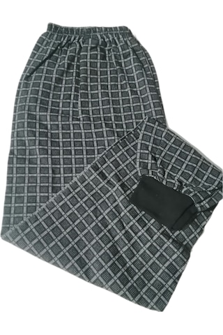 Abarta Erkek Battal Manşetli Ağlı Pijama Altı -3xl-4xl-1 Adet Çok Renkli