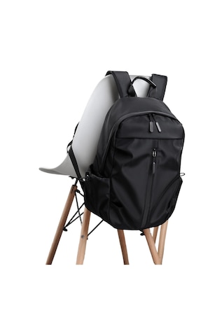 Relaxed Seyahat Sırt Çantası High-end Gündelik Su Geçirmez Öğrenci Okul Çantası Sırt Çantası -mavi