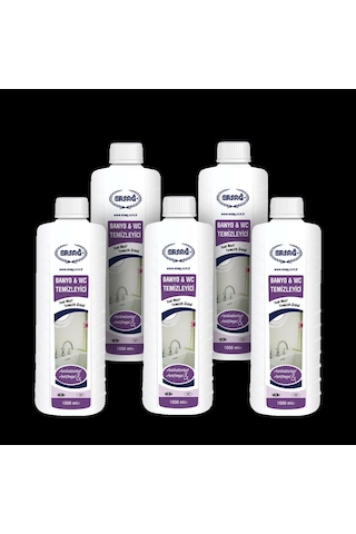 Ersağ Banyo Wc Temizleyici & Antifungal 5'li Paket 5'li Set