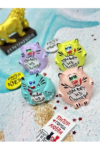 Bjorn Kedicik Figür Seti, Sankt-peterburg'dan Hediyelik Eşya, 4 Parç 169685539