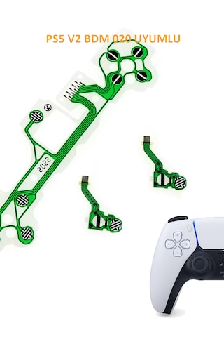 Ps5 V2 Bdm 020 Kollar İle Uyumlu İç Film Flex