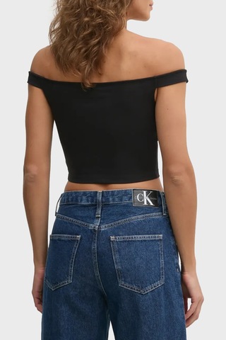 Calvin Klein Bayan Top J20j225542 Beh Siyah Siyah